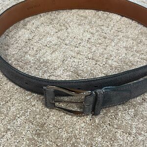 G Lisco Italian Suede Belt